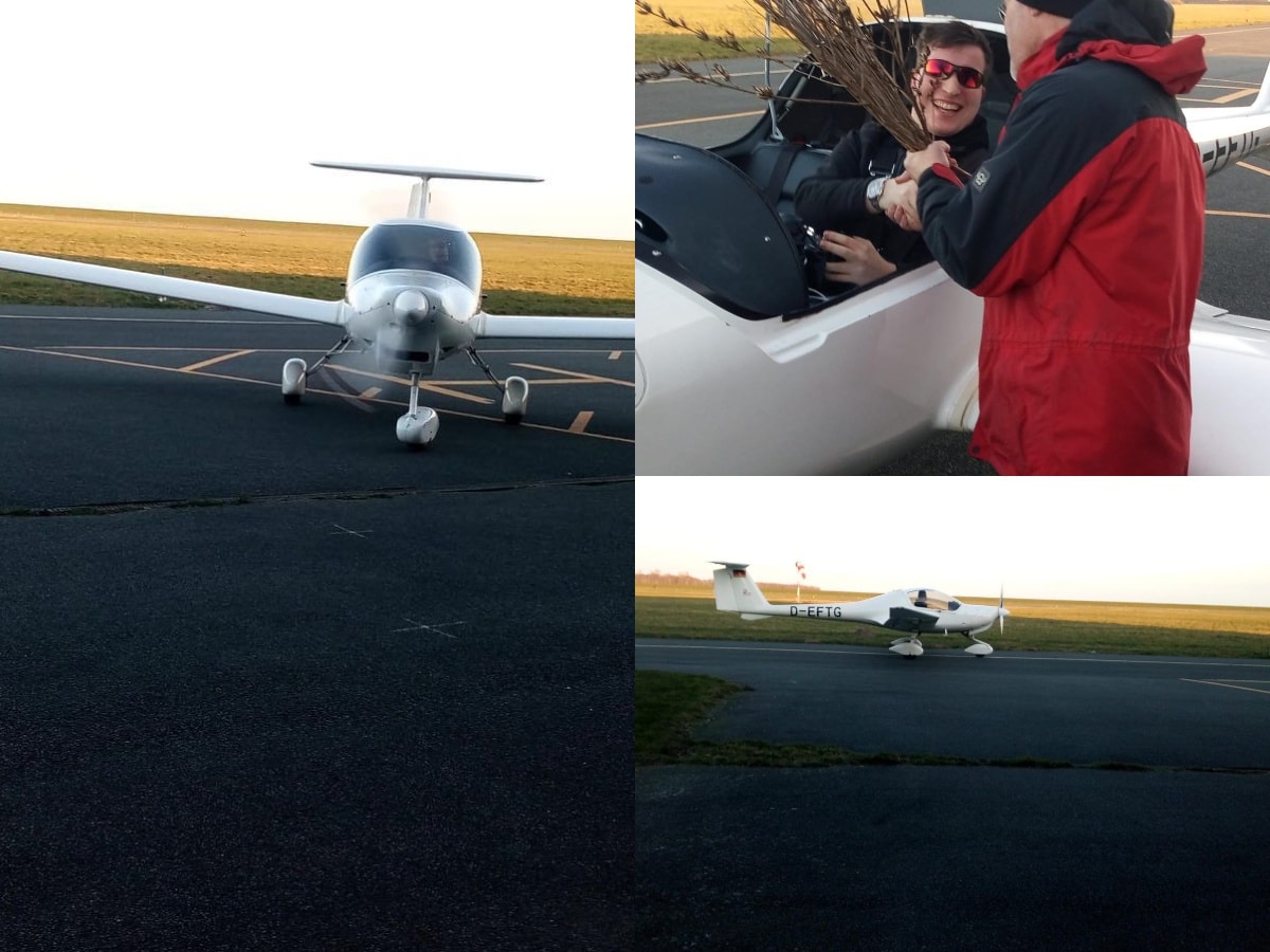Erster Soloflug in Wilhelmshaven! - Hero image 1